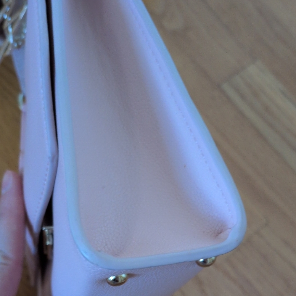 Light Pink Guitar Strap Crossbody Bag - Picture 8 of 16